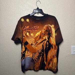 RARE Vintage 1995 Ted Nugent Whiplash Bash New Years Eve. AOP T-Shirt. Large